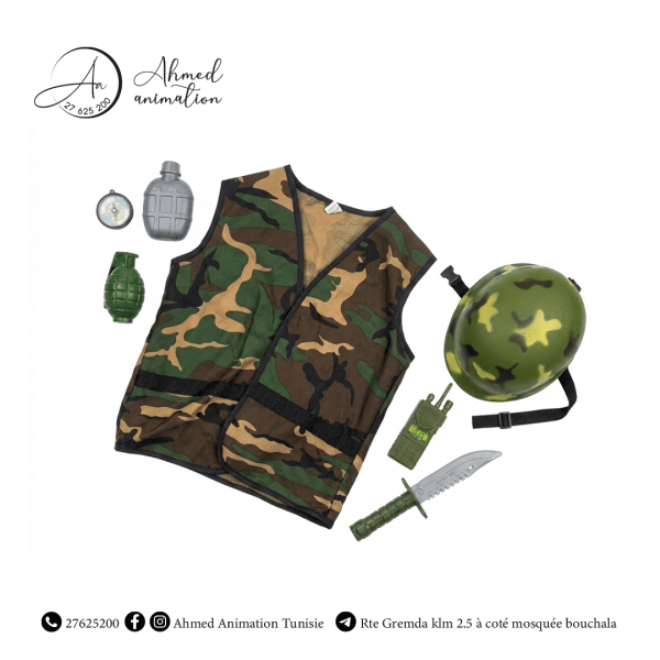Déguisement militaire pour enfant
